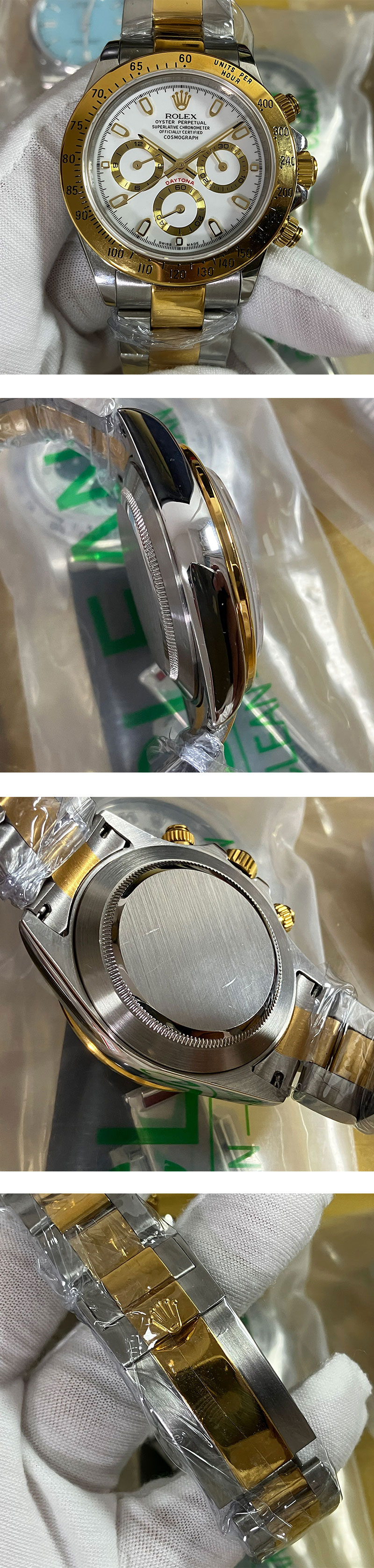 出来栄えがきれいROLEX コピー時計 デイトナ 116523  Asian搭載 自動巻き ホワイト 鏡面仕上げ